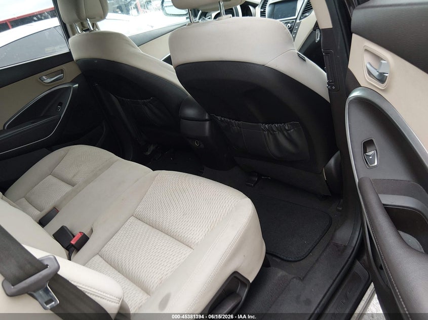 2017 Hyundai Santa fe VIN KM8SM4HF0HU167536 IAAI salvage auction — NORMAL WEAR, Clear (Montana), sold $1,550 on 2026-07-20 (photo 8)