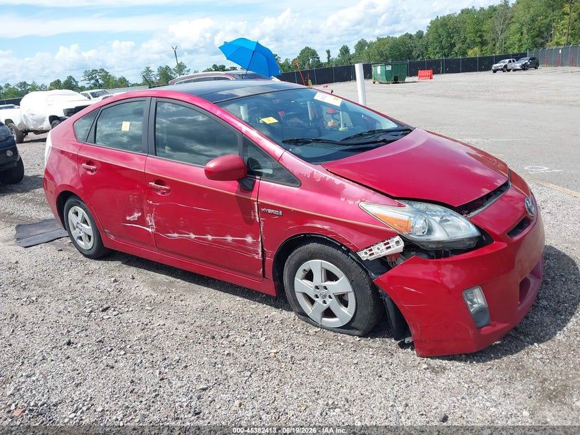 2010 Toyota Prius VIN JTDKN3DUXA0157187 IAAI salvage auction — RIGHT SIDE, Clear (South Carolina), sold $1,400 on 2026-07-29 (photo 1)