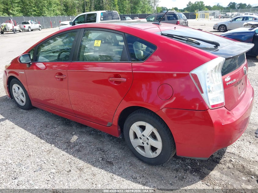 2010 Toyota Prius VIN JTDKN3DUXA0157187 IAAI salvage auction — RIGHT SIDE, Clear (South Carolina), sold $1,400 on 2026-07-29 (photo 3)