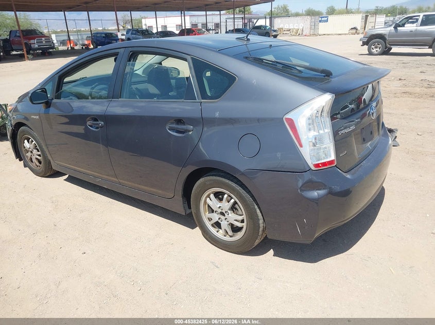2010 Toyota Prius VIN JTDKN3DU2A5228868 IAAI salvage auction — NORMAL WEAR, Clear (Arizona), sold $350 on 2026-07-09 (photo 3)