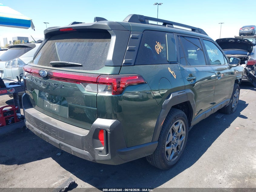 2026 Subaru Outback VIN JF2BUPBD5TY453379 IAAI salvage auction — FRONT END, Salvage Title, sold $12,100 on 2026-07-13 (photo 4)