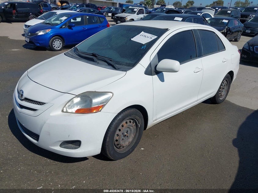 2007 Toyota Yaris VIN JTDBT923271104389 IAAI salvage auction — UNKNOWN, App For Dup Clear (California), sold $350 on 2026-07-22 (photo 2)