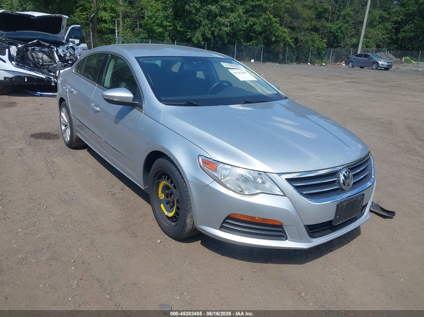 2012 Volkswagen Passat cc VIN WVWMP7AN3CE513167 IAAI salvage auction — NORMAL WEAR, Clear (Maryland), sold $450 on 2026-07-22 (photo 1)