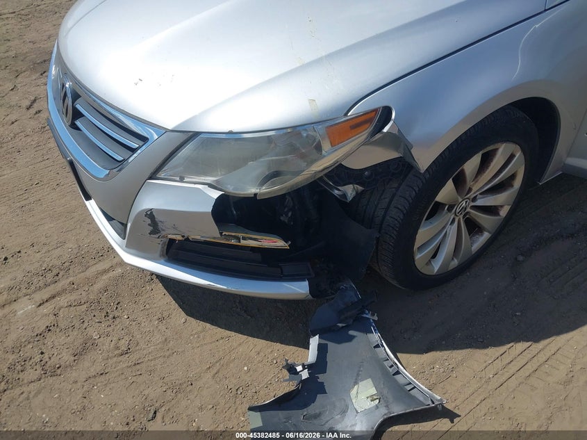 2012 Volkswagen Passat cc VIN WVWMP7AN3CE513167 IAAI salvage auction — NORMAL WEAR, Clear (Maryland), sold $450 on 2026-07-22 (photo 6)