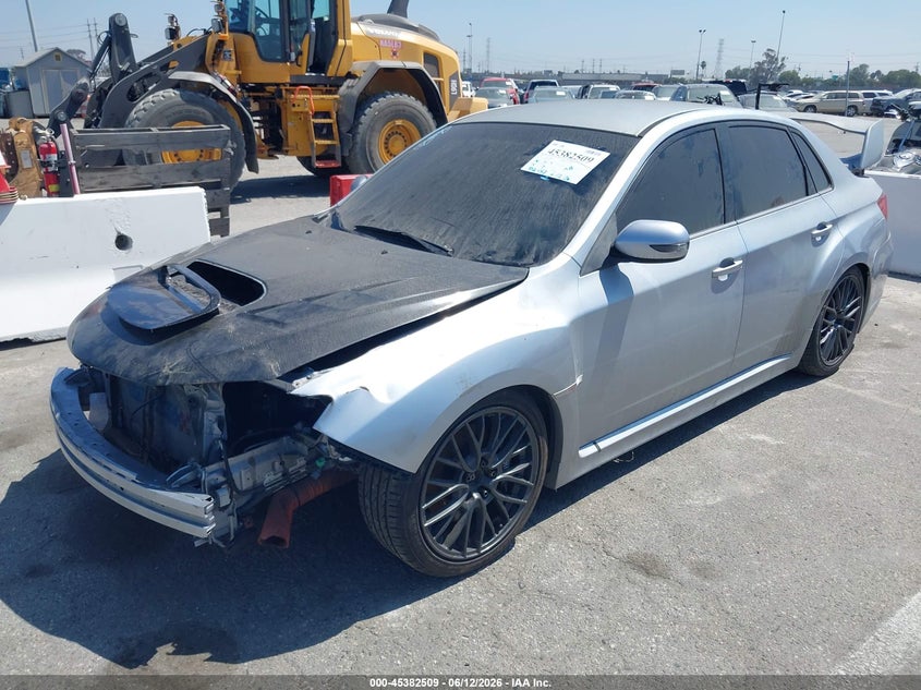 2014 Subaru Impreza wrx VIN JF1GV8J65EL007913 IAAI salvage auction — FRONT END, Salvage (California), sold $1,600 on 2026-07-09 (photo 2)