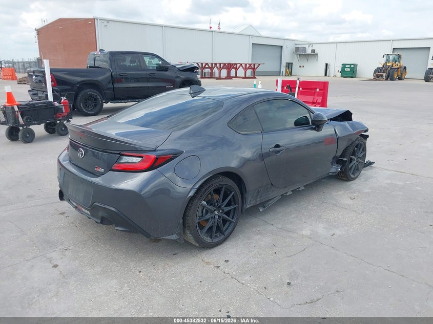 2025 Toyota Gr 86 VIN JF1ZNBE19S9760759 IAAI salvage auction — FRONT END, Salvage Title, sold $7,100 on 2026-08-14 (photo 4)