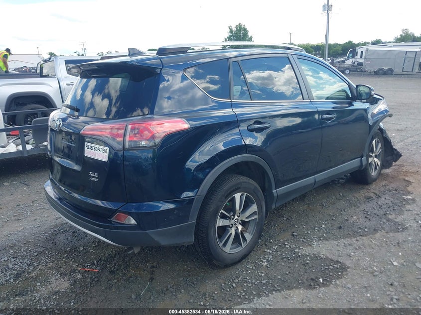 2018 Toyota Rav 4 VIN JTMRFREV4JJ246169 IAAI salvage auction — RIGHT FRONT, Salvage (Virginia), sold $4,100 on 2026-07-28 (photo 4)