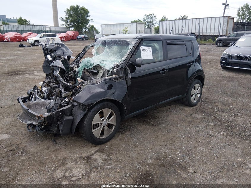 2014 Kia Soul VIN KNDJN2A23E7741890 IAAI salvage auction — FRONT END, Salvage (Pennsylvania), sold $225 on 2026-07-31 (photo 2)