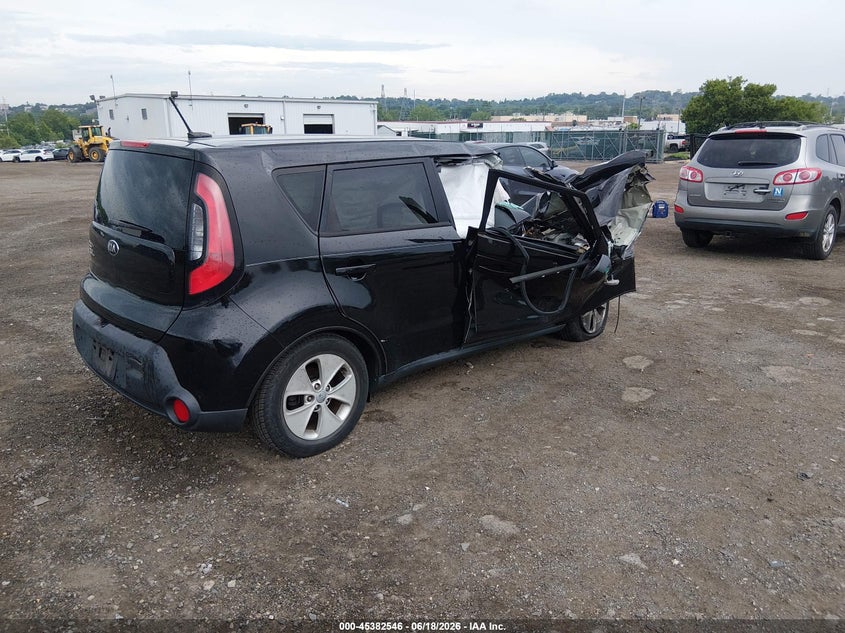 2014 Kia Soul VIN KNDJN2A23E7741890 IAAI salvage auction — FRONT END, Salvage (Pennsylvania), sold $225 on 2026-07-31 (photo 4)