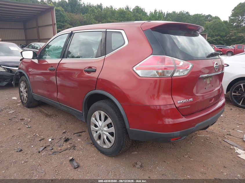 2016 Nissan Rogue VIN JN8AT2MT2GW017969 IAAI salvage auction — FRONT END, Salvage (Alabama), sold $750 on 2026-07-29 (photo 3)