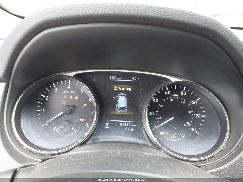 2016 Nissan Rogue VIN JN8AT2MT2GW017969 IAAI salvage auction — FRONT END, Salvage (Alabama), sold $750 on 2026-07-29 (photo 7)