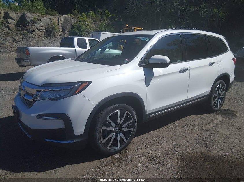 2022 Honda Pilot VIN 5FNYF6H90NB011113 IAAI salvage auction — ELECTRICAL, Salvage (Massachusetts), sold $9,025 on 2026-07-28 (photo 2)