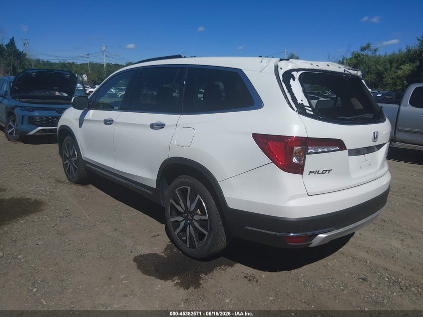 2022 Honda Pilot VIN 5FNYF6H90NB011113 IAAI salvage auction — ELECTRICAL, Salvage (Massachusetts), sold $9,025 on 2026-07-28 (photo 3)