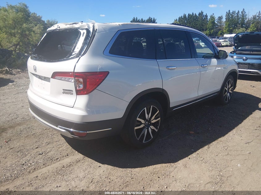 2022 Honda Pilot VIN 5FNYF6H90NB011113 IAAI salvage auction — ELECTRICAL, Salvage (Massachusetts), sold $9,025 on 2026-07-28 (photo 4)