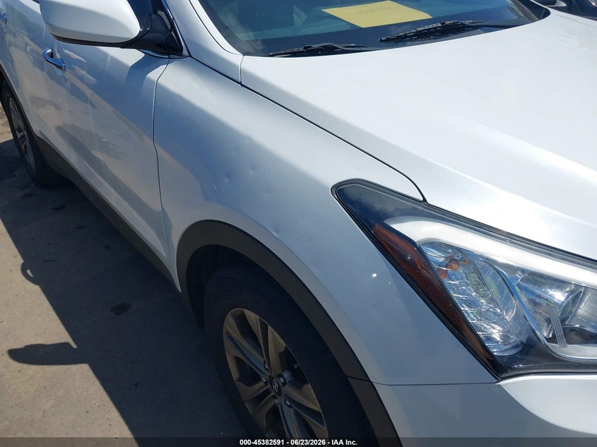 2016 Hyundai Santa fe VIN 5XYZT3LB8GG369786 IAAI salvage auction — HAIL, Salvage (Ohio), sold $2,625 on 2026-07-28 (photo 6)