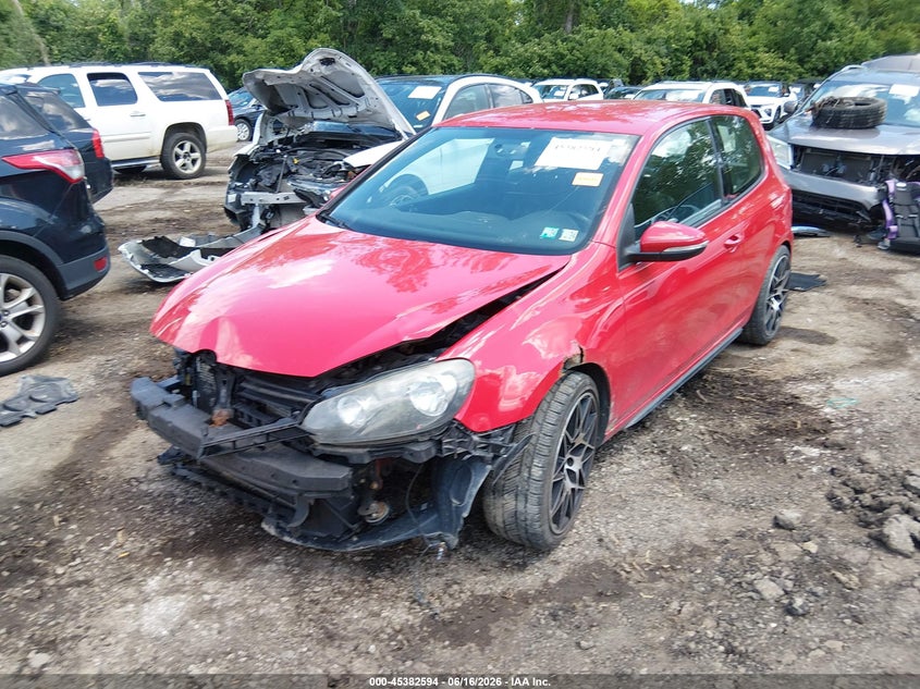 2012 Volkswagen Gti VIN WVWEV7AJ8CW259313 IAAI salvage auction — FRONT END, Salvage (Ohio), sold $600 on 2026-07-07 (photo 2)