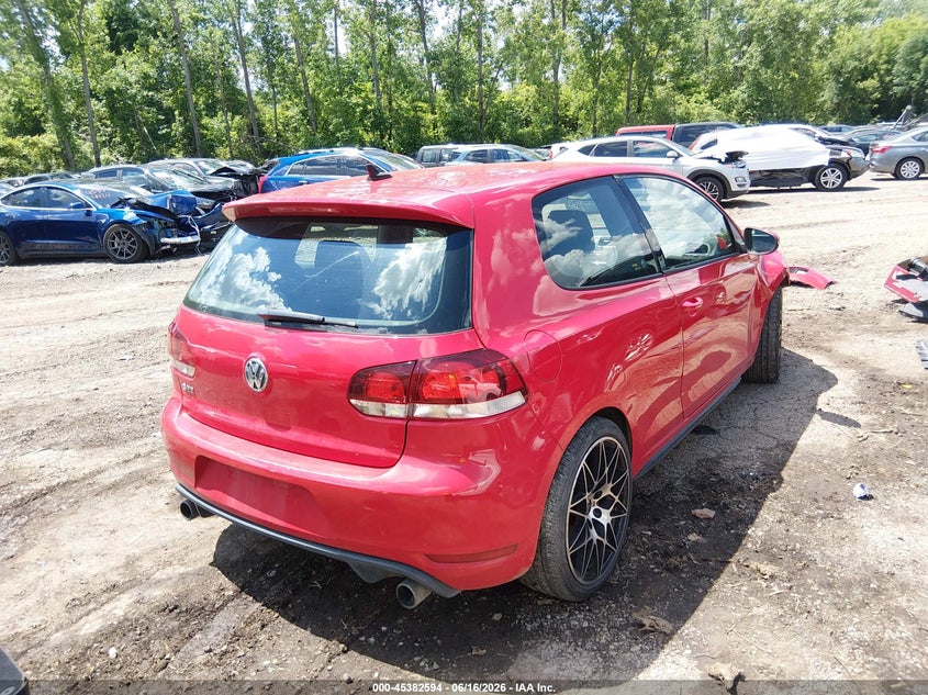 2012 Volkswagen Gti VIN WVWEV7AJ8CW259313 IAAI salvage auction — FRONT END, Salvage (Ohio), sold $600 on 2026-07-07 (photo 4)