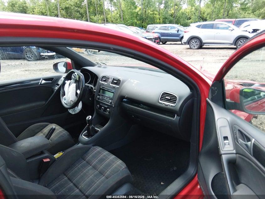 2012 Volkswagen Gti VIN WVWEV7AJ8CW259313 IAAI salvage auction — FRONT END, Salvage (Ohio), sold $600 on 2026-07-07 (photo 5)