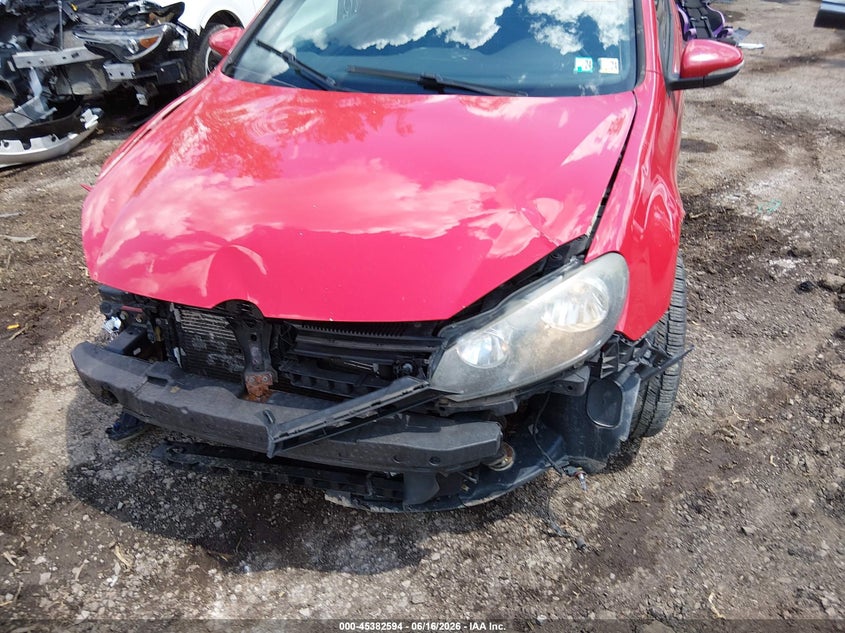 2012 Volkswagen Gti VIN WVWEV7AJ8CW259313 IAAI salvage auction — FRONT END, Salvage (Ohio), sold $600 on 2026-07-07 (photo 6)