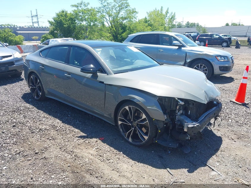 2024 Audi S5 VIN WAUC4CF50RA023210 IAAI salvage auction — FRONT END, Salvage Title, sold $7,000 on 2026-07-28 (photo 1)