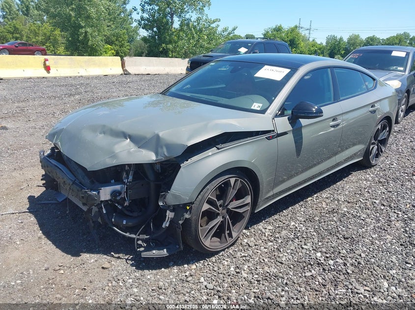2024 Audi S5 VIN WAUC4CF50RA023210 IAAI salvage auction — FRONT END, Salvage Title, sold $7,000 on 2026-07-28 (photo 2)