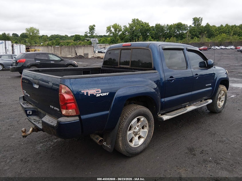 2005 Toyota Tacoma VIN 5TELU42N75Z083953 IAAI salvage auction — NORMAL WEAR, Clear (Pennsylvania), sold $3,375 on 2026-07-07 (photo 4)