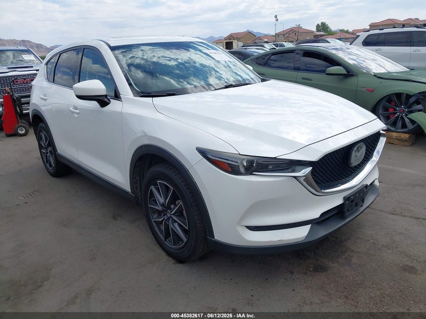 2017 Mazda Cx-5 VIN JM3KFBDL5H0114425 IAAI salvage auction — RIGHT FRONT, Salvage Title, sold $5,500 on 2026-08-01 (photo 1)