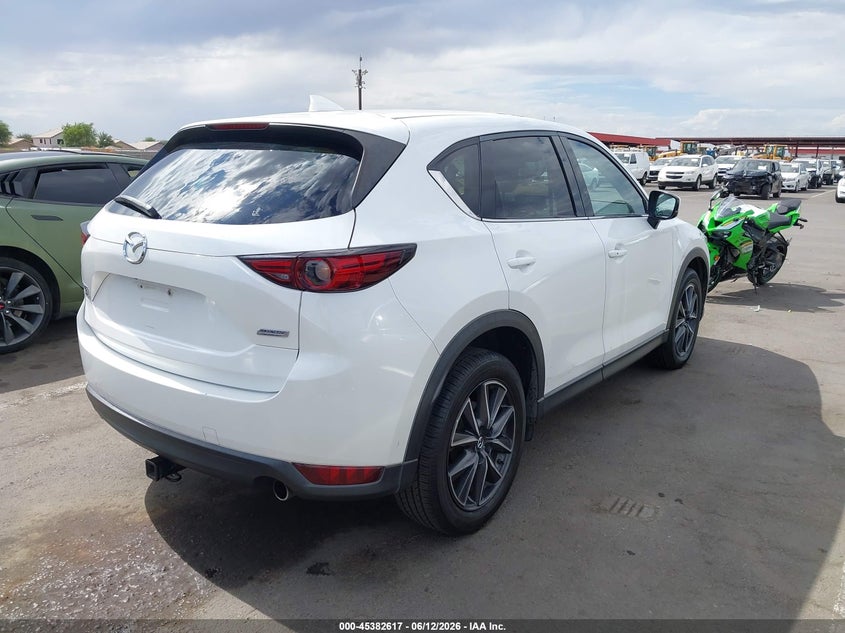 2017 Mazda Cx-5 VIN JM3KFBDL5H0114425 IAAI salvage auction — RIGHT FRONT, Salvage Title, sold $5,500 on 2026-08-01 (photo 4)