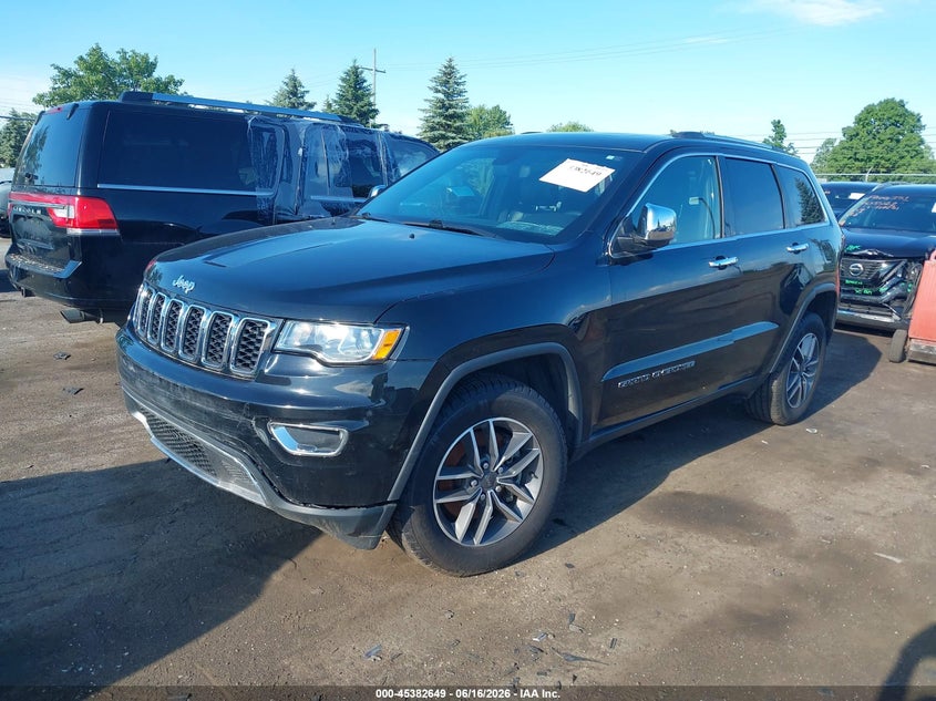 2021 Jeep Grand cherokee VIN 1C4RJFBG6MC807953 IAAI salvage auction — THEFT, Salvage Title, sold $13,500 on 2026-08-14 (photo 2)