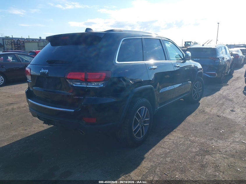 2021 Jeep Grand cherokee VIN 1C4RJFBG6MC807953 IAAI salvage auction — THEFT, Salvage Title, sold $13,500 on 2026-08-14 (photo 4)