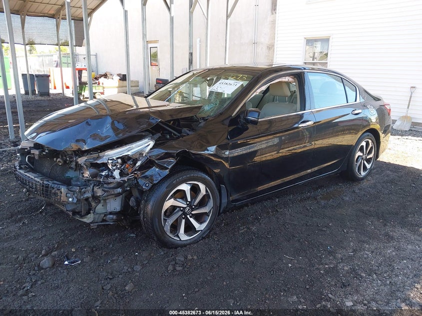 2016 Honda Accord VIN 1HGCR3F88GA003798 IAAI salvage auction — FRONT END, Salvage (Delaware), sold $1,050 on 2026-07-10 (photo 2)