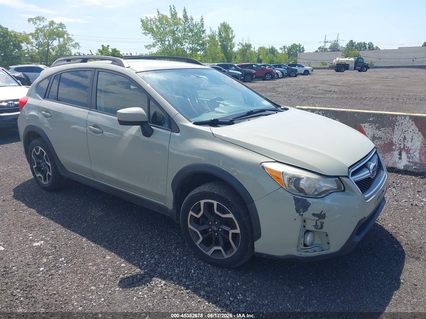 2017 Subaru Xv VIN JF2GPABC3H8231240 IAAI salvage auction — NORMAL WEAR, Clear (New York), sold $1,500 on 2026-07-07 (photo 1)