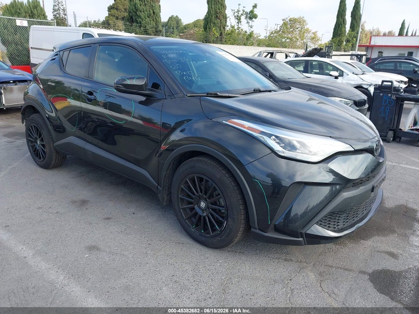 2021 Toyota C-hr VIN JTNKHMBX5M1117409 IAAI salvage auction — REAR END, Salvage (California), sold $6,300 on 2026-07-09 (photo 1)