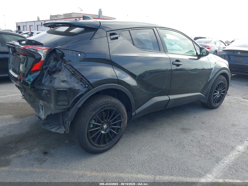 2021 Toyota C-hr VIN JTNKHMBX5M1117409 IAAI salvage auction — REAR END, Salvage (California), sold $6,300 on 2026-07-09 (photo 4)