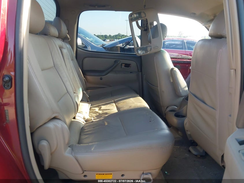 2006 Toyota Tundra VIN 5TBET38196S511202 IAAI salvage auction — FRONT END, Salvage (Louisiana), sold $1,400 on 2026-08-02 (photo 8)