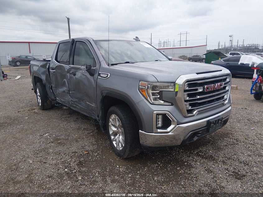2020 Gmc SIERRA VIN 1GTP8DEDXLZ101363 IAAI salvage auction — SIDE, Salvage Title, sold $7,600 on 2026-08-23 (photo 1)