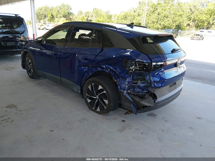 2021 Volkswagen Id.4 VIN WVGTMPE2XMP047081 IAAI salvage auction — LEFT REAR, Salvage Title, sold $8,250 on 2026-07-16 (photo 3)