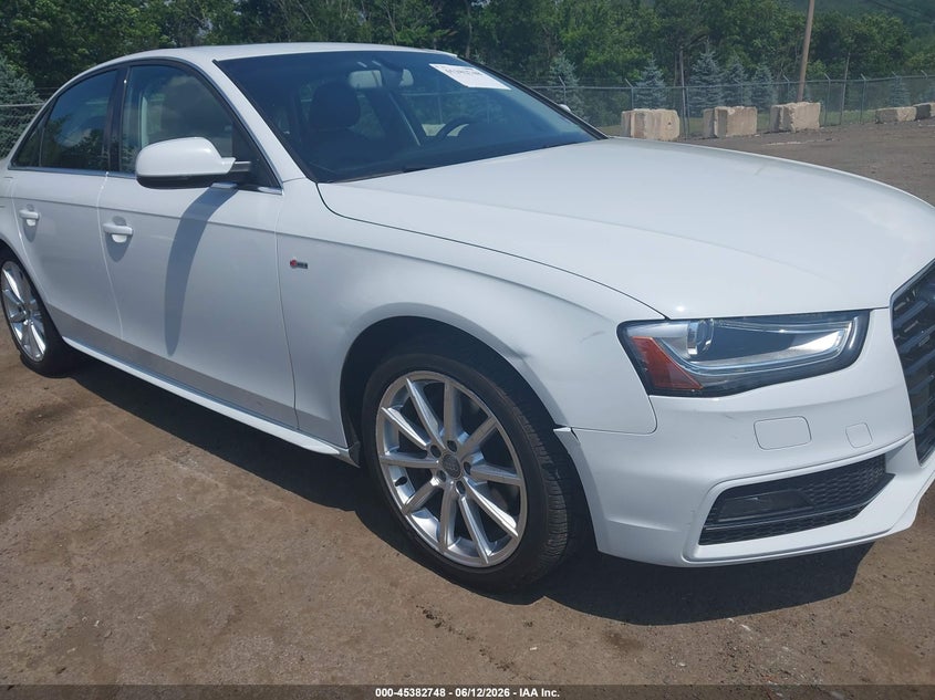 2015 Audi A4 VIN WAUFFAFL7FN011652 IAAI salvage auction — NORMAL WEAR, Clear (New Jersey), sold $3,075 on 2026-07-09 (photo 6)
