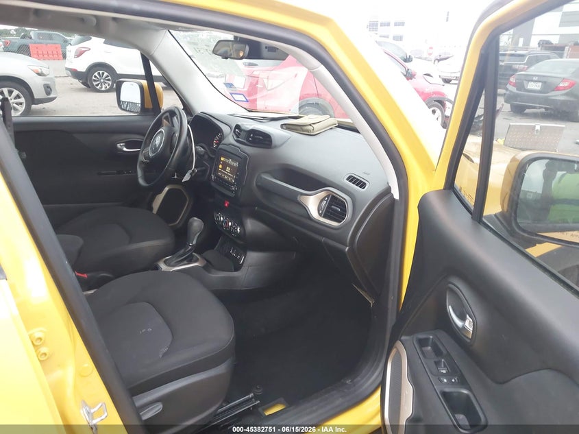 2015 Jeep Renegade VIN ZACCJABT8FPB39707 IAAI salvage auction — REAR END, Salvage Title, sold $2,500 on 2026-08-13 (photo 5)