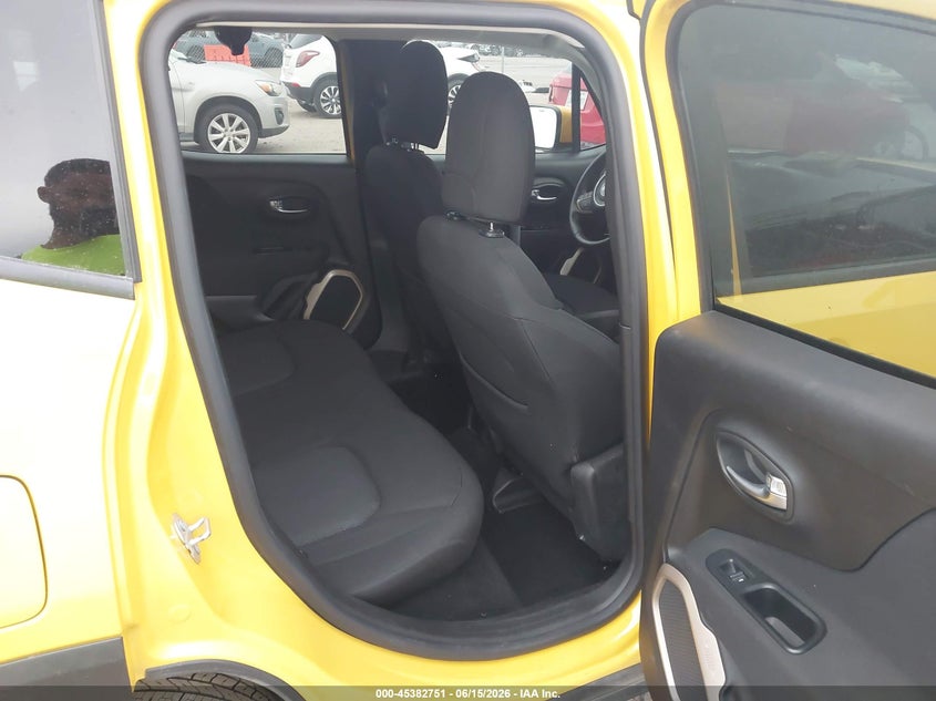 2015 Jeep Renegade VIN ZACCJABT8FPB39707 IAAI salvage auction — REAR END, Salvage Title, sold $2,500 on 2026-08-13 (photo 8)