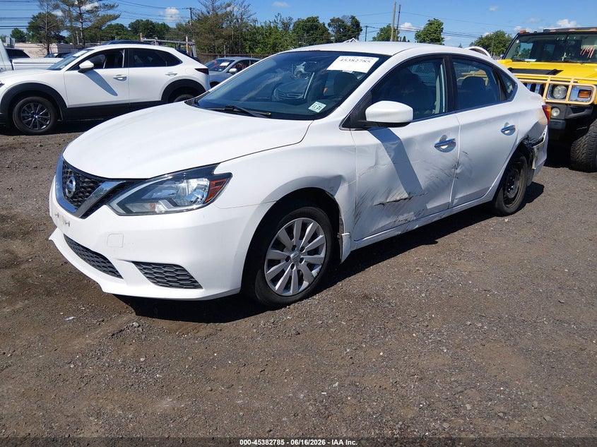 2016 Nissan Sentra VIN 3N1AB7AP4GY290037 IAAI salvage auction — SIDE, Salvage (New Jersey), sold $775 on 2026-07-26 (photo 2)