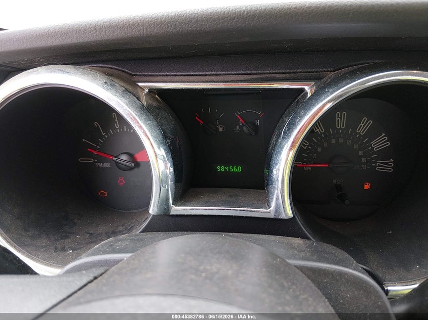 2005 Ford Mustang VIN 1ZVFT80N055130282 IAAI salvage auction — REAR END, Clear (Alabama), sold $300 on 2026-07-09 (photo 7)