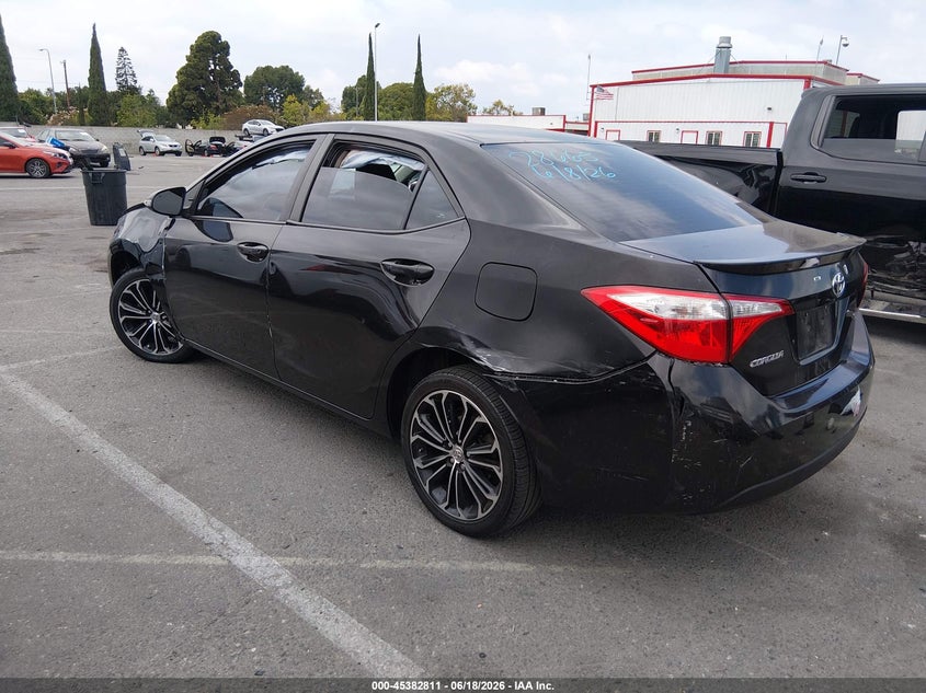 2016 Toyota Corolla VIN 5YFBURHE1GP401168 IAAI salvage auction — FRONT END, Salvage (California), sold $2,175 on 2026-07-30 (photo 3)