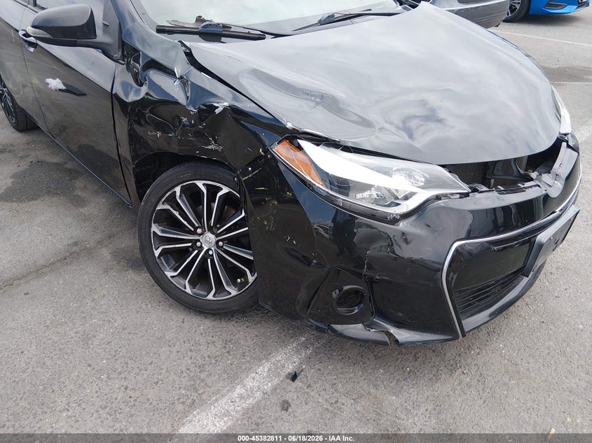 2016 Toyota Corolla VIN 5YFBURHE1GP401168 IAAI salvage auction — FRONT END, Salvage (California), sold $2,175 on 2026-07-30 (photo 6)
