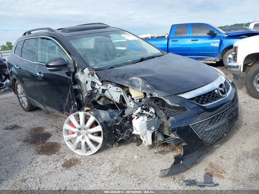 2010 Mazda Cx-9 VIN JM3TB2MA6A0238675 IAAI salvage auction — LEFT & RIGHT, Junk (Oklahoma), sold $25 on 2026-07-28 (photo 1)