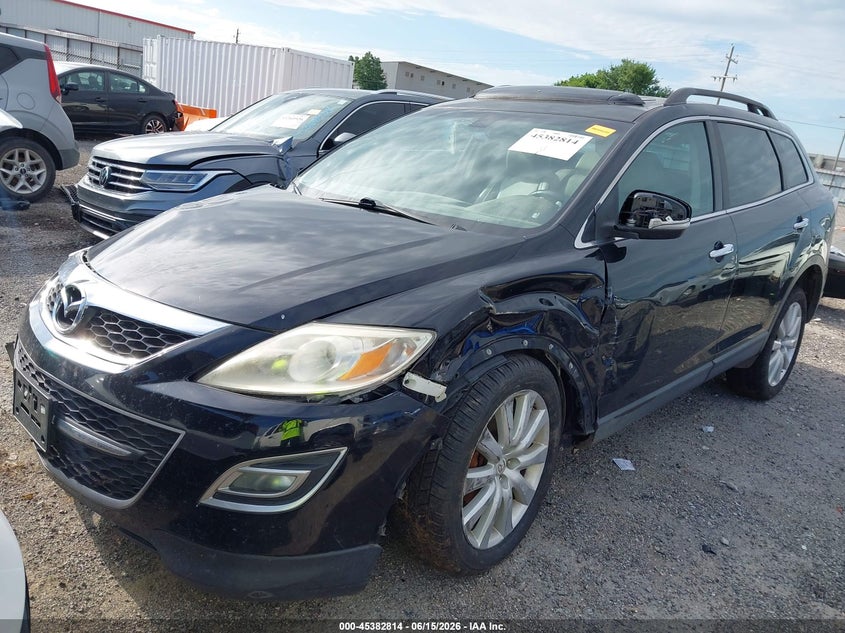 2010 Mazda Cx-9 VIN JM3TB2MA6A0238675 IAAI salvage auction — LEFT & RIGHT, Junk (Oklahoma), sold $25 on 2026-07-28 (photo 2)