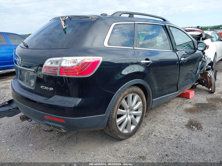 2010 Mazda Cx-9 VIN JM3TB2MA6A0238675 IAAI salvage auction — LEFT & RIGHT, Junk (Oklahoma), sold $25 on 2026-07-28 (photo 4)