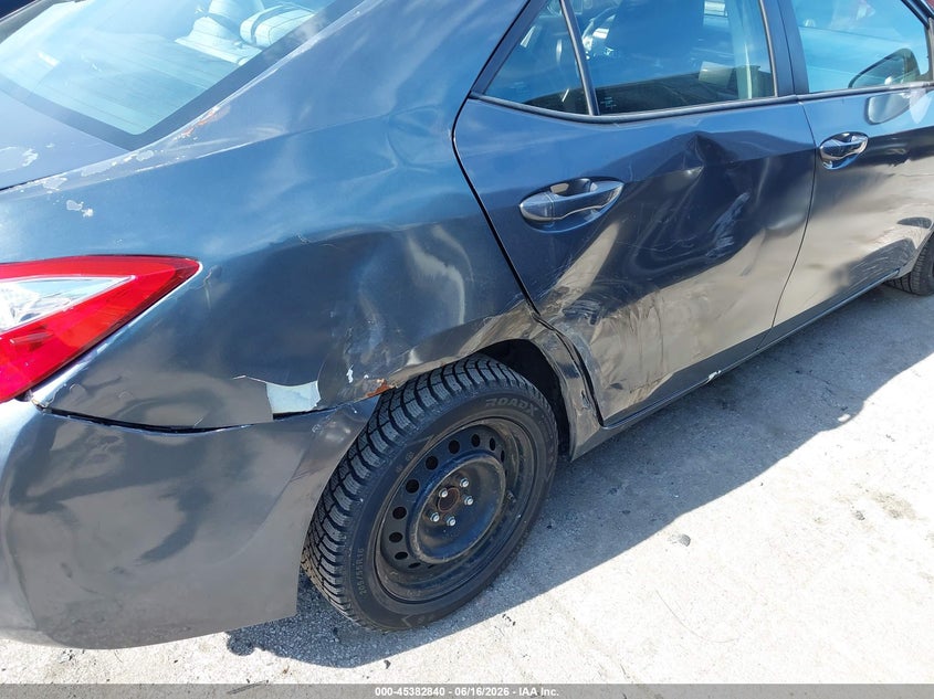 2016 Toyota Corolla VIN 5YFBURHE8GP394204 IAAI salvage auction — RIGHT SIDE, Salvage (Ohio), sold $1,950 on 2026-07-07 (photo 6)