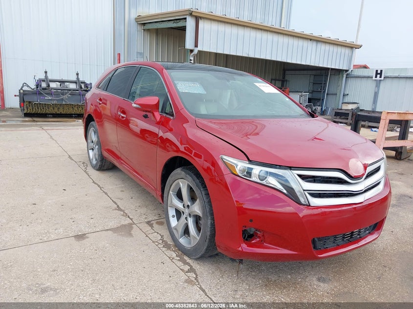 2015 Toyota Venza VIN 4T3BK3BB9FU111119 IAAI salvage auction — FRONT END, Original (Texas), sold $2,300 on 2026-07-09 (photo 1)