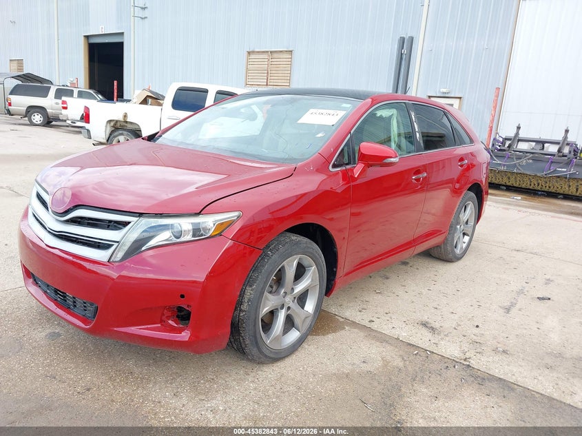 2015 Toyota Venza VIN 4T3BK3BB9FU111119 IAAI salvage auction — FRONT END, Original (Texas), sold $2,300 on 2026-07-09 (photo 2)